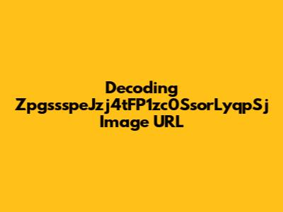 Decoding ZpgssspeJzj4tFP1zc0SsorLyqpSj Image URL