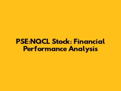 PSE:NQCL Stock: Financial Performance Analysis